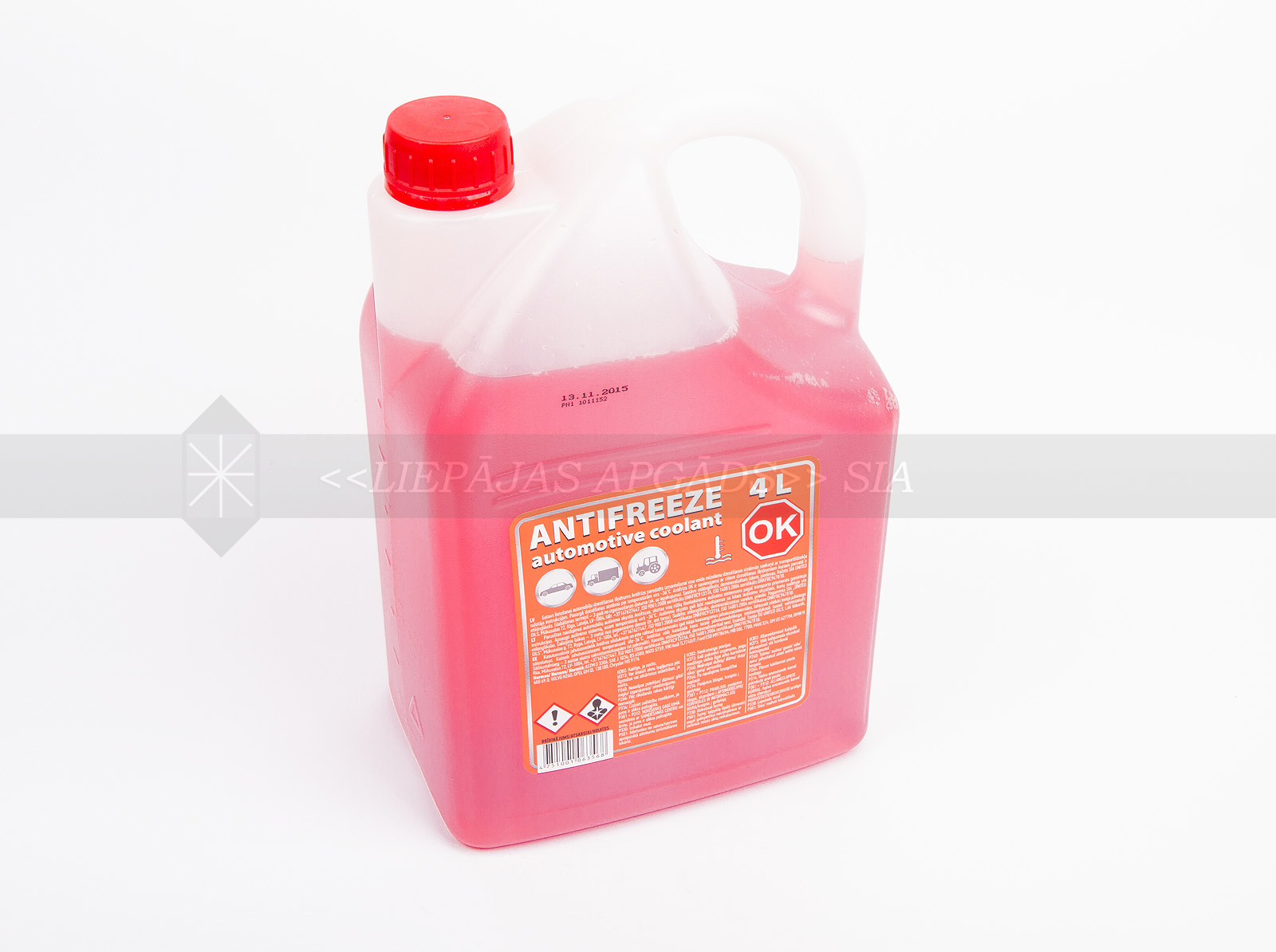 ANTIFRĪZS-36 SARKANS OK 4L
