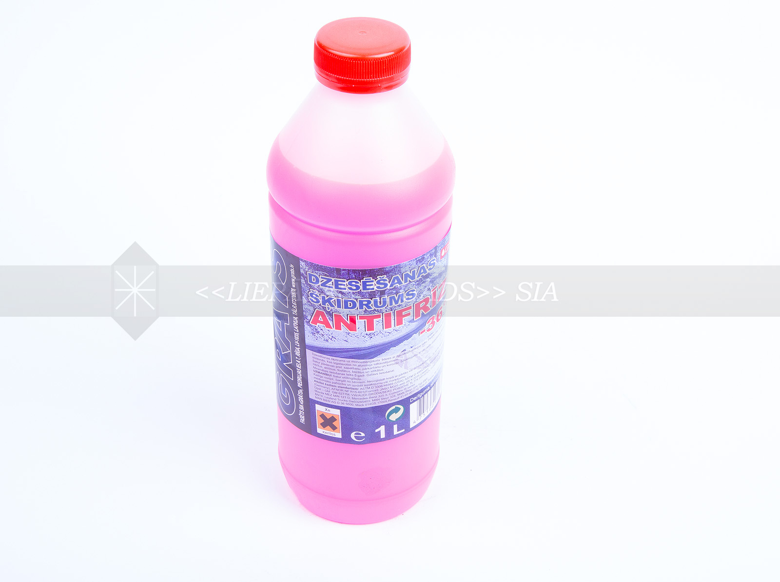 ANTIFRĪZS LONG LIFE -36C 1L SARKANS