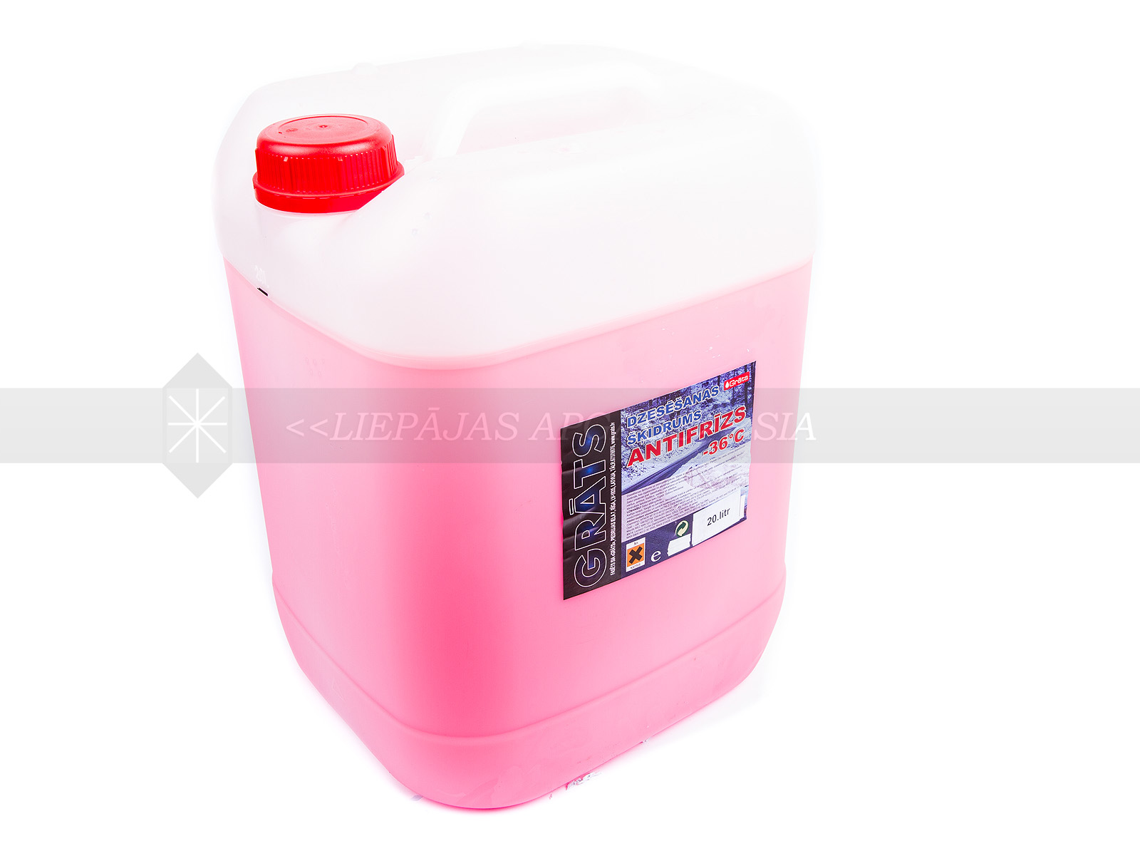ANTIFRĪZS LONG LIFE -36C 20L SARKANS