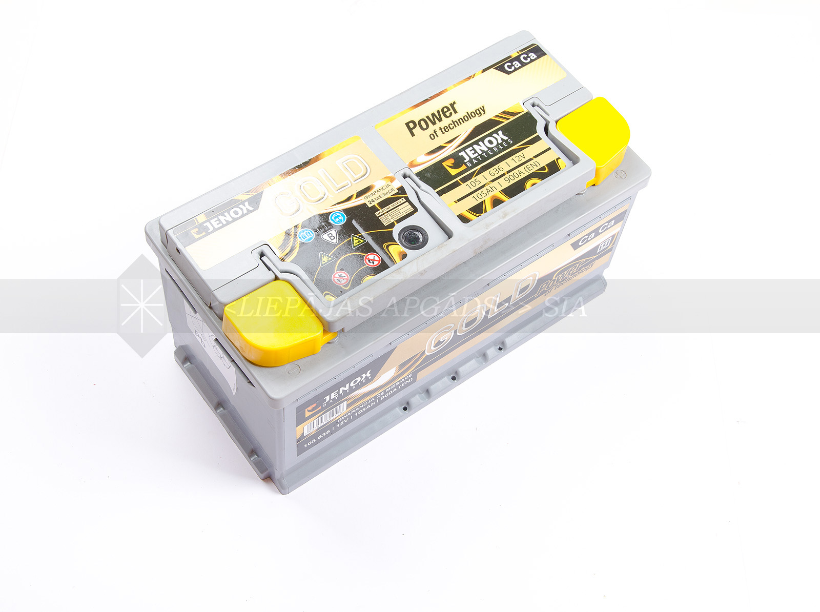 AKUMULATORS 12V 105A/H GOLD JENOX 105636