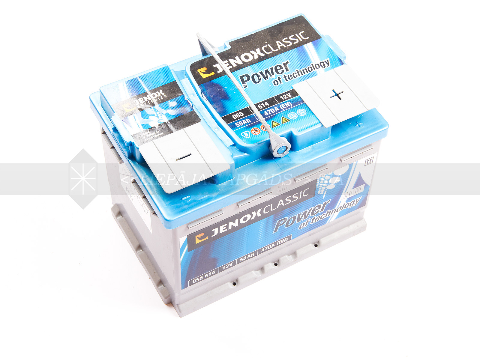 AKUMULATORS 12V 55A/H JENOX 55614