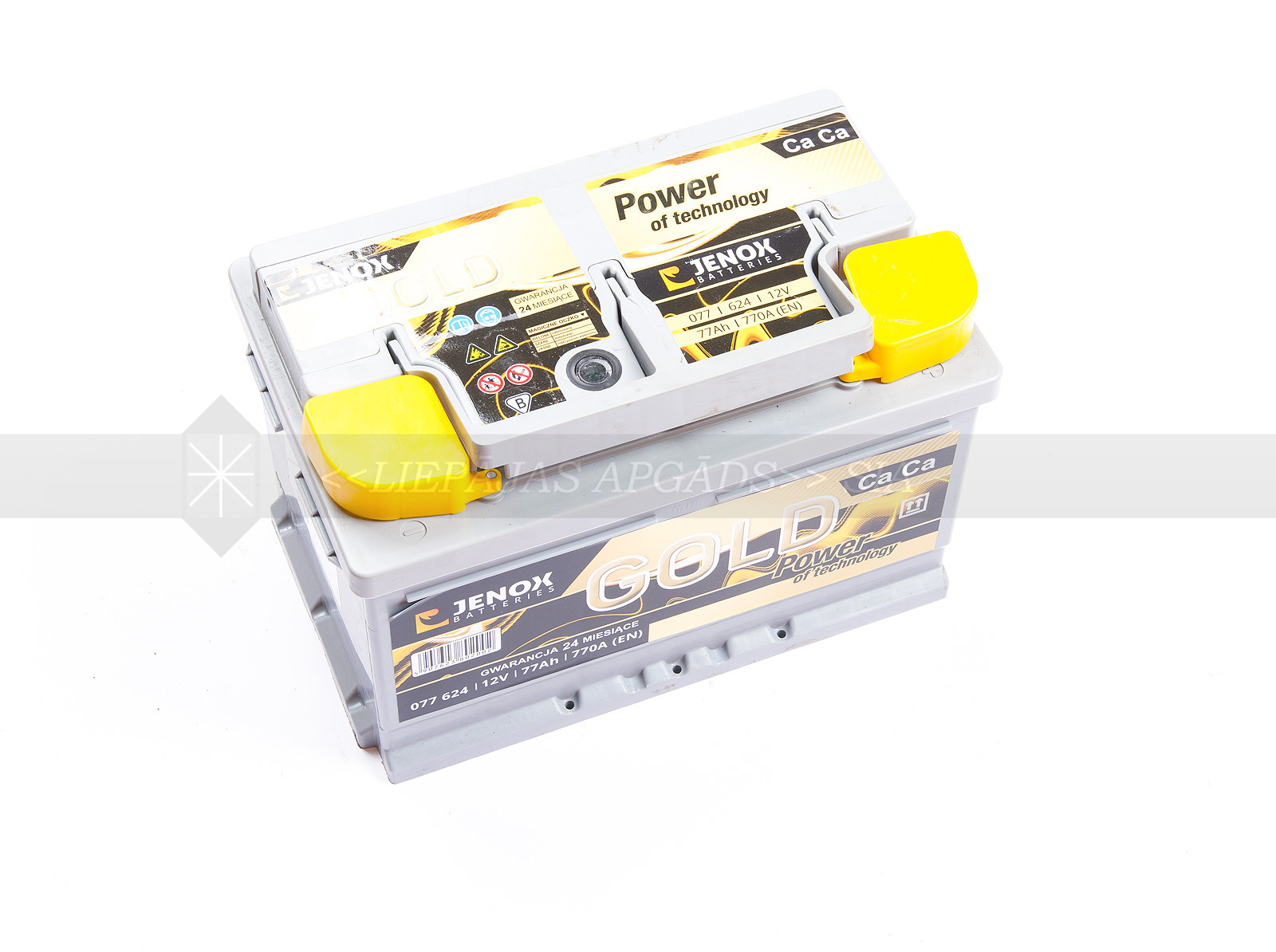 AKUMULATORS 12V 77A/H GOLD JENOX 77624