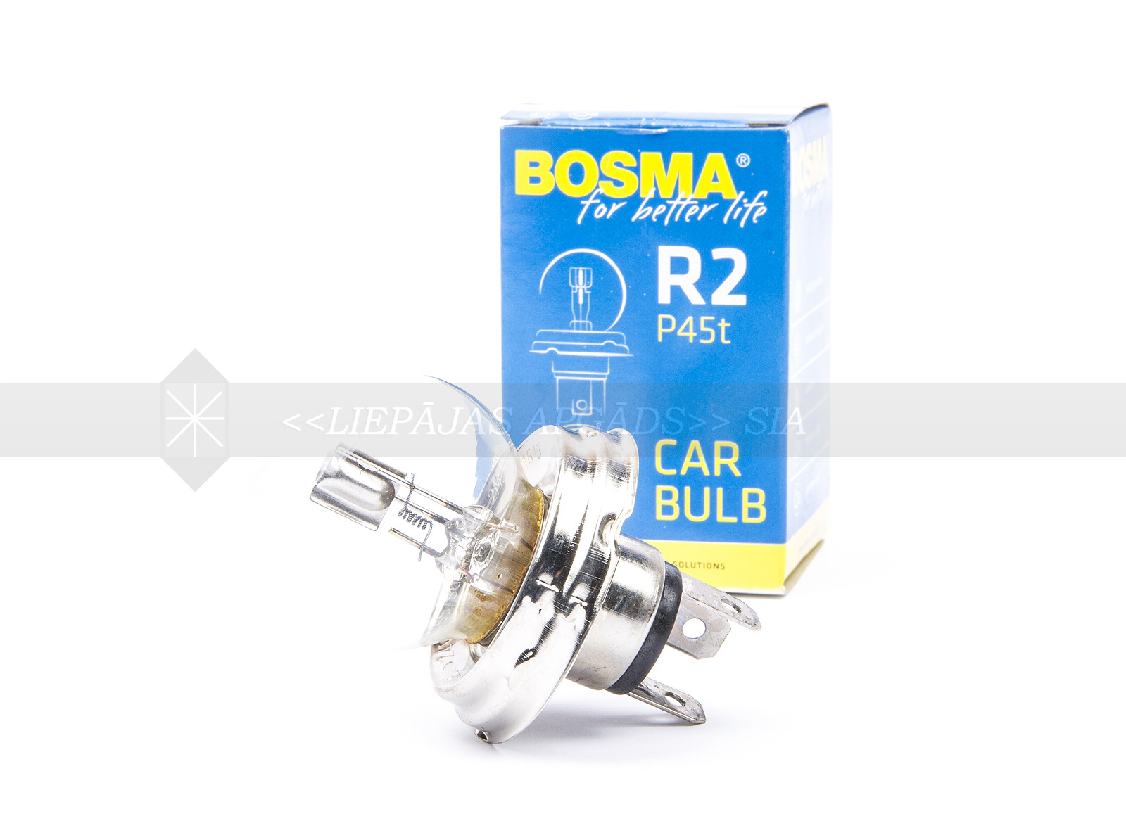 AUTOLAMPA 24V 50/55W P45T BOSMA