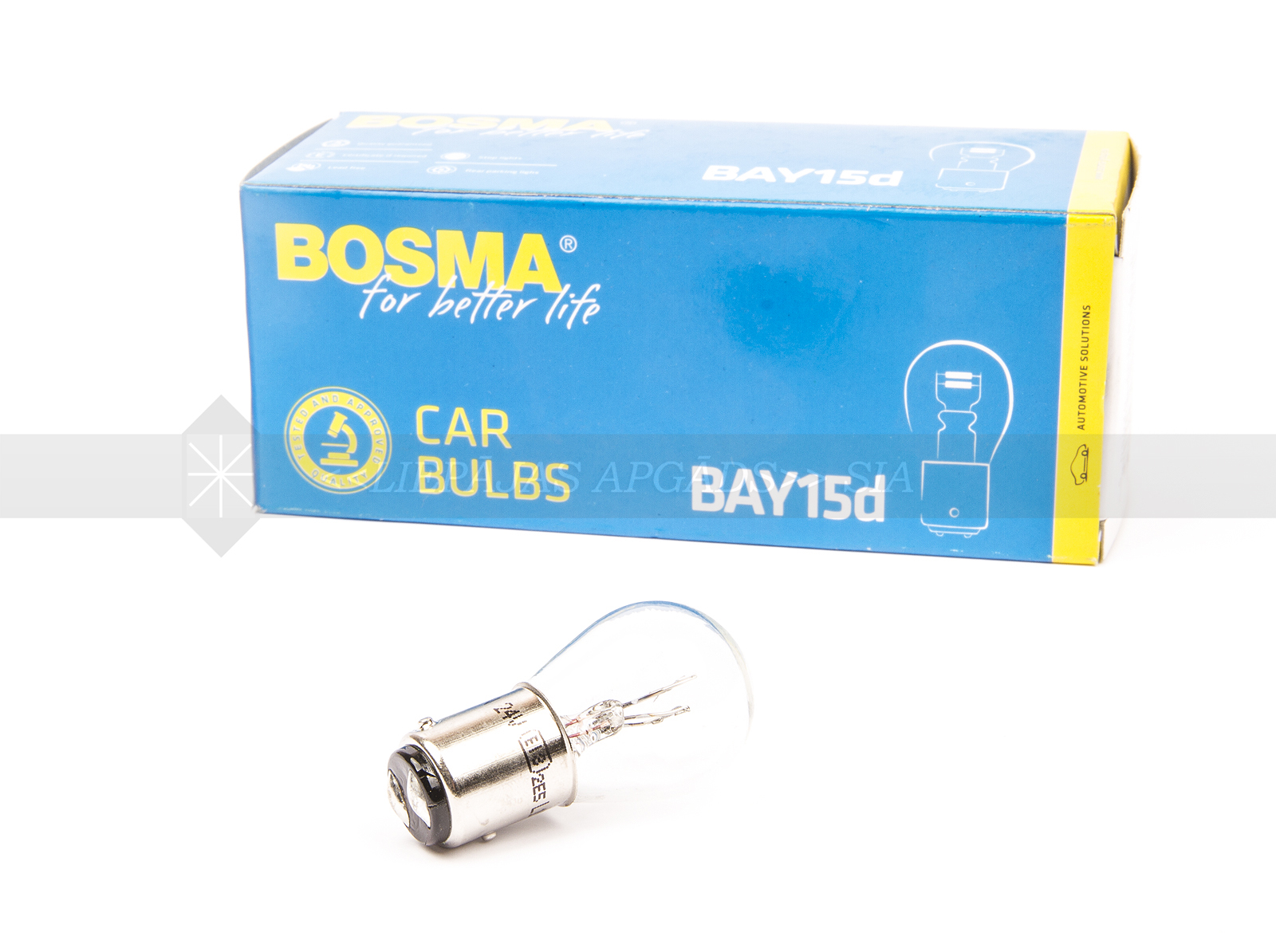 AUTOLAMPA 24V 21/5W BAY15D BOSMA