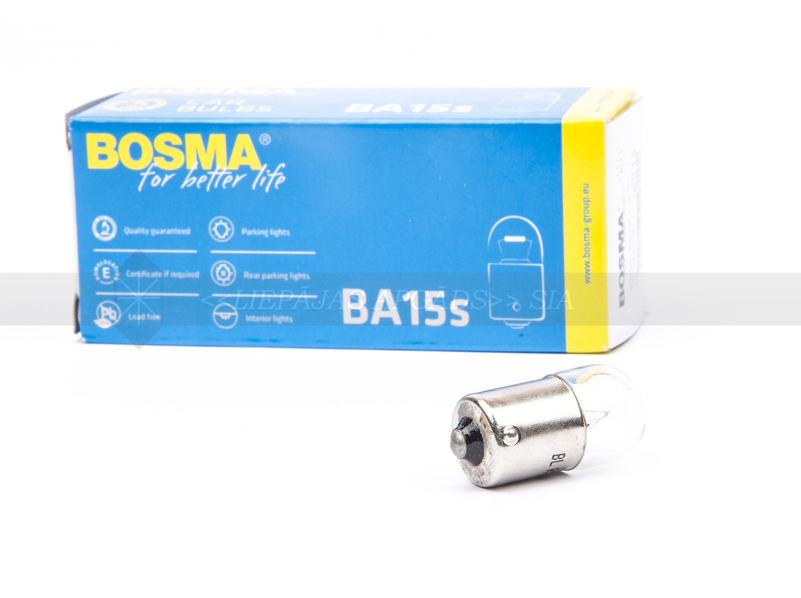 AUTOLAMPA 24V 5W BA15S BOSMA