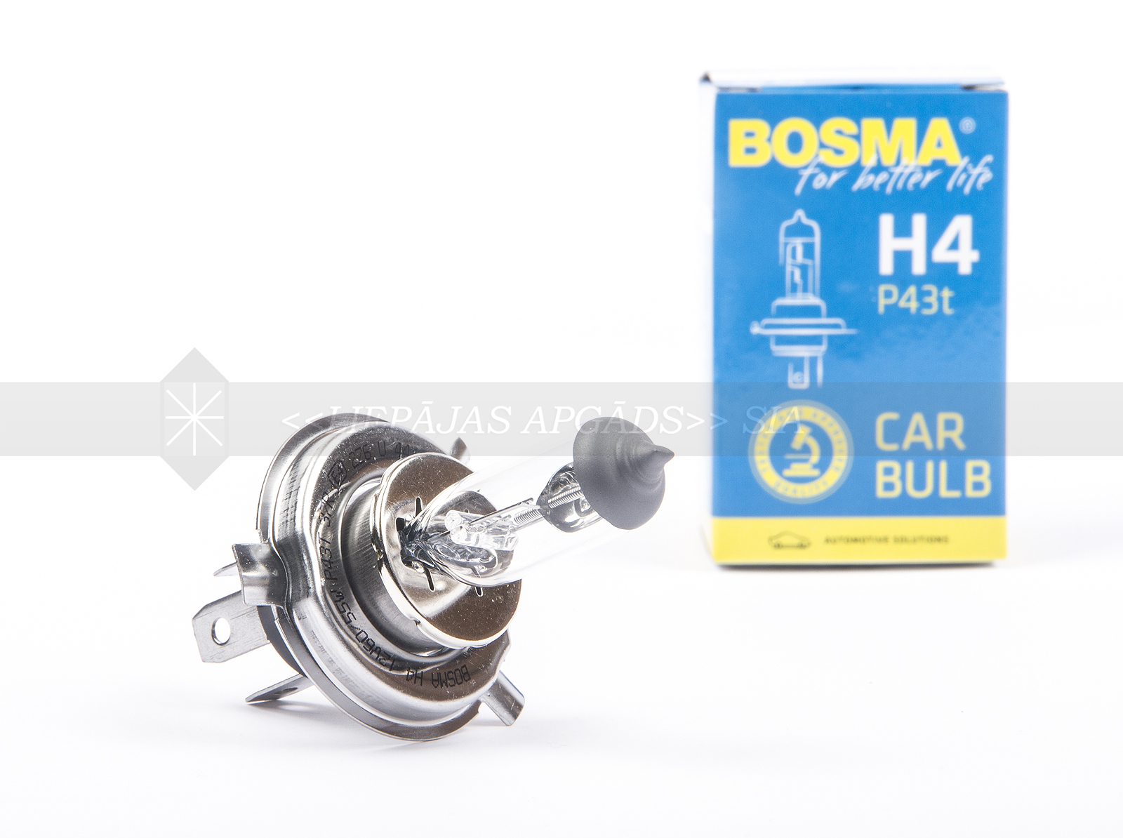 AUTOLAMPA H4 12V 60/55W P43T