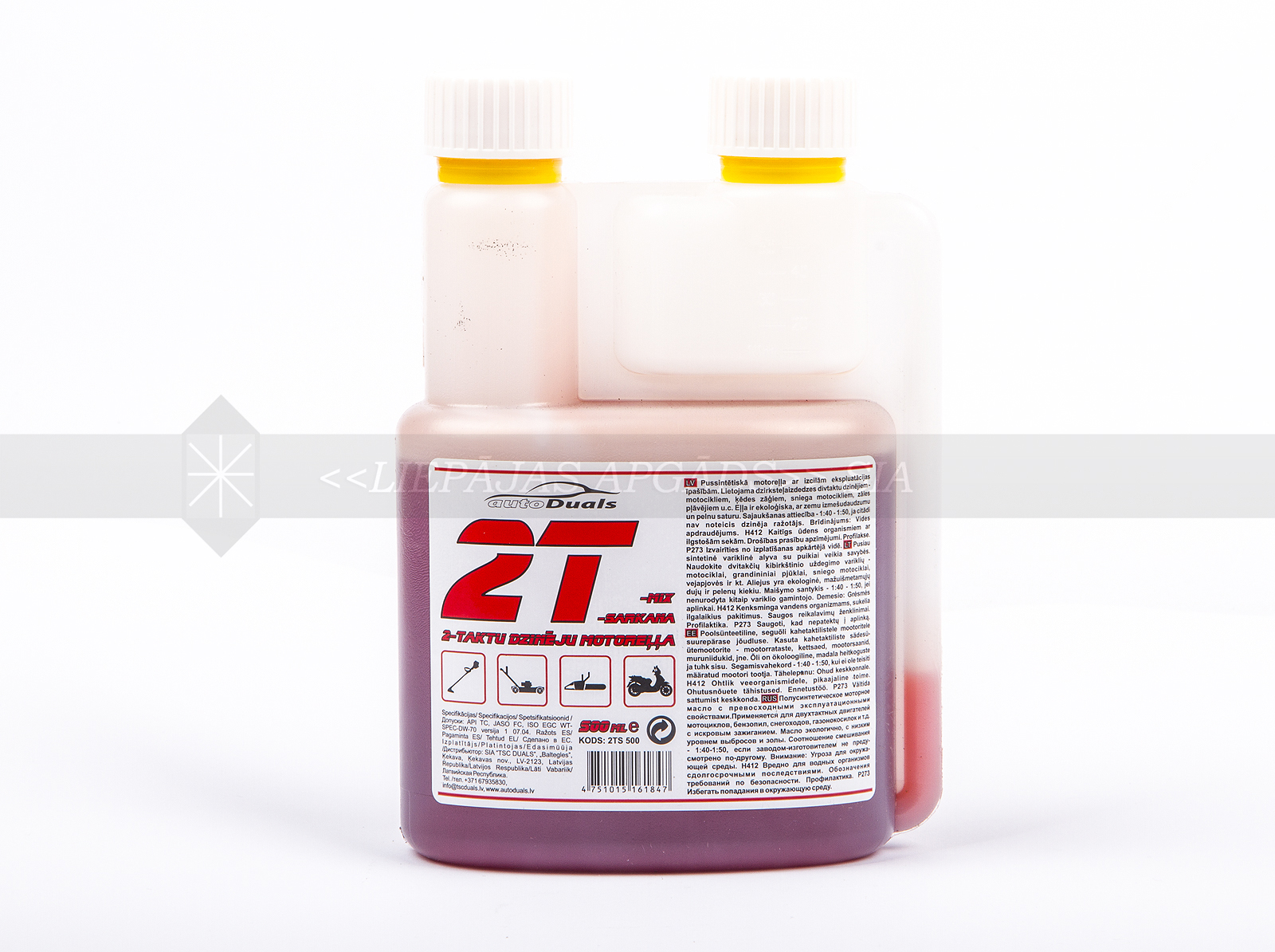 2T MIX PUSSINT. EĻĻA AR DOZATORU SARKANA 500ML