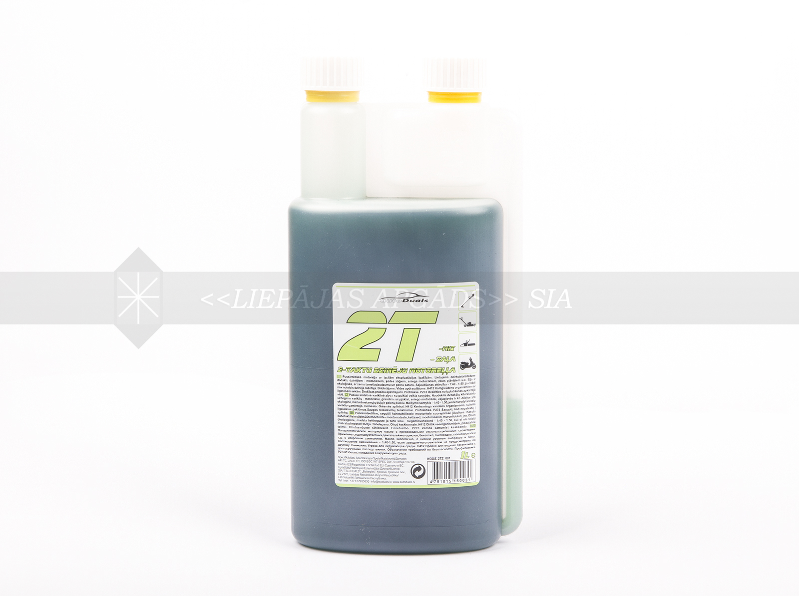 2T MIX PUSSINT. EĻĻA AR DOZATORU ZAĻA 1L