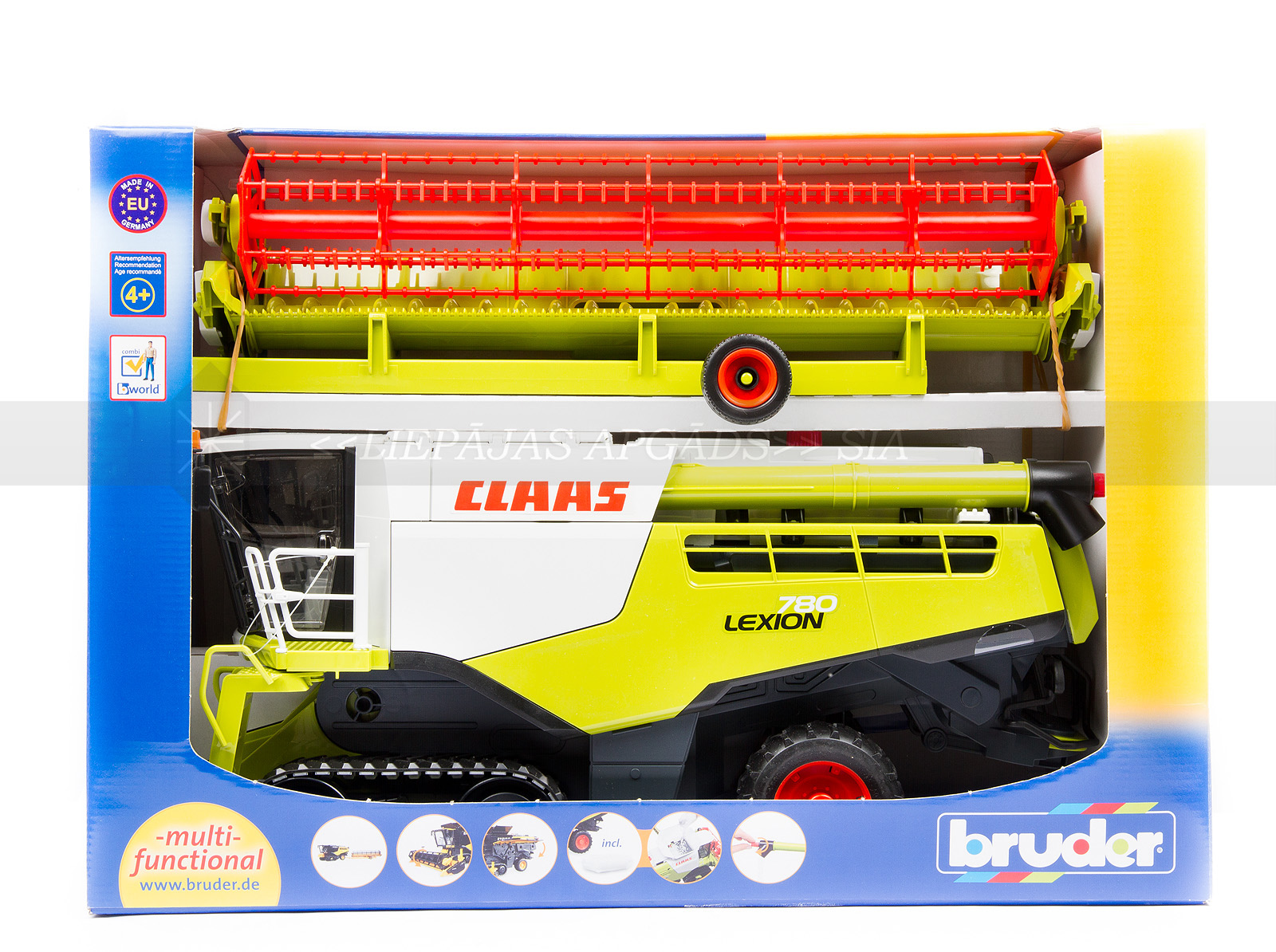 KOMBAINS CLAAS LEXION 780 TERRA TRAC
