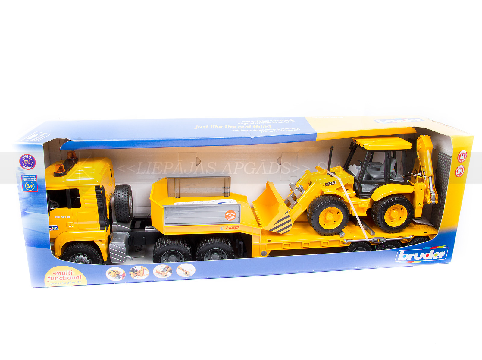 TREILERIS + BULDOZERS MAN