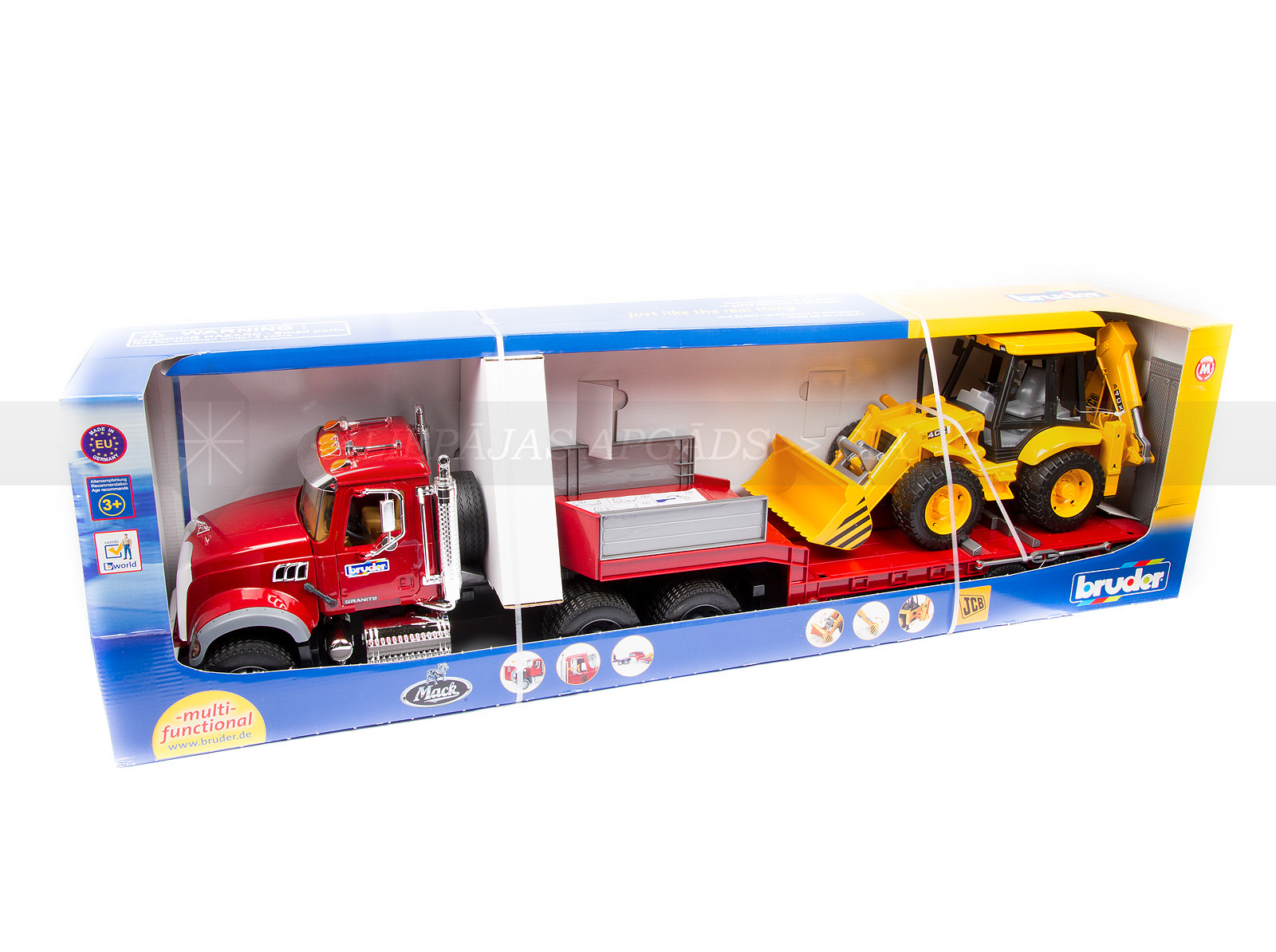 TREILERIS+ BULDOZERS MACK