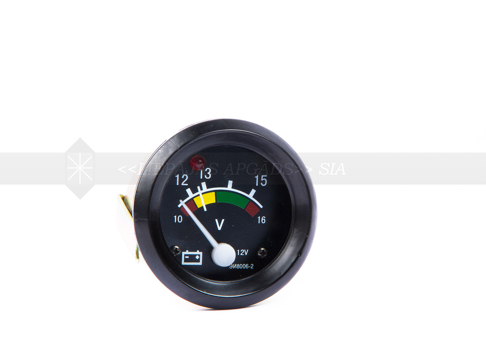 VOLTMETRS 12V ORIĢ.