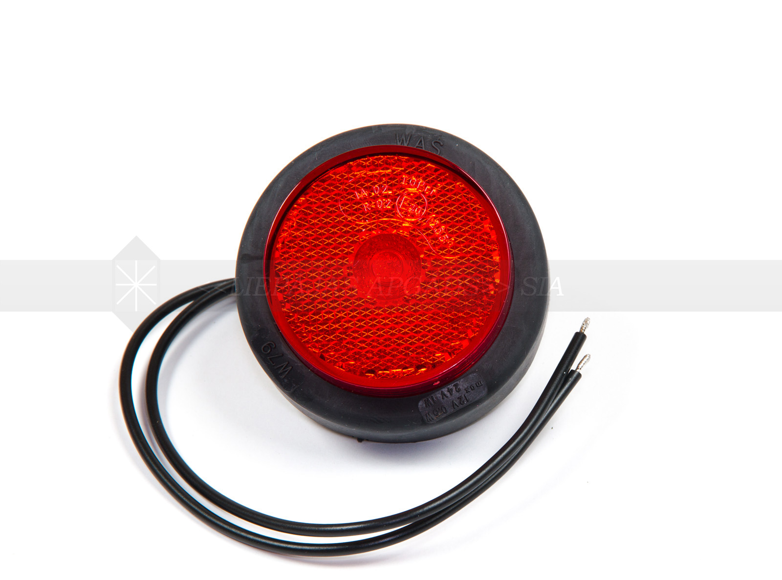 LUKTURIS GABARĪTS 12V/24V SARKANS